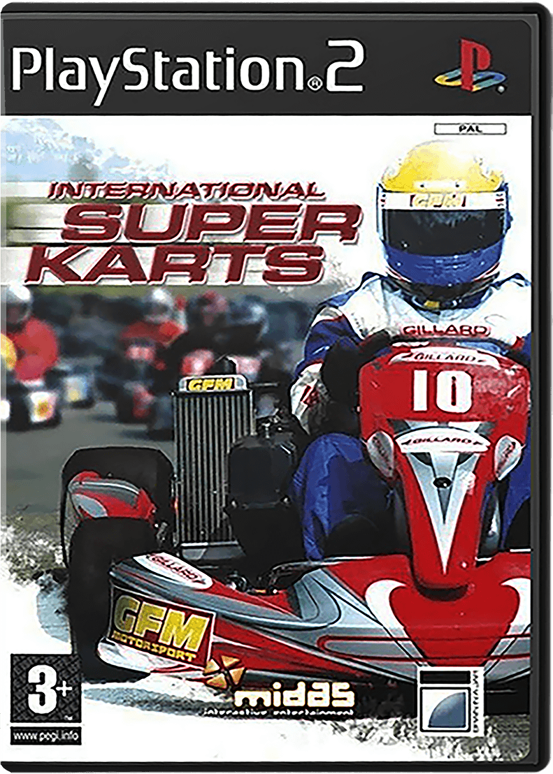 International Super Karts box art for Playstation 2